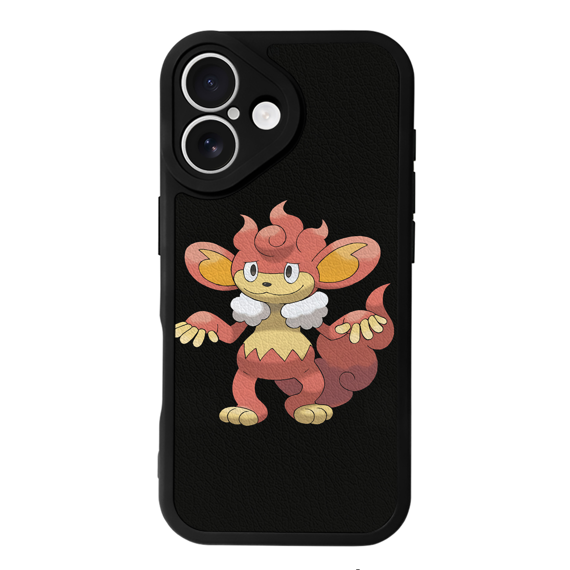 （画像用） ポケットモンスター Pokémon 【iPhone 16シリーズ対応】シリコンスマホケース（レザー調） 材質：シリコン